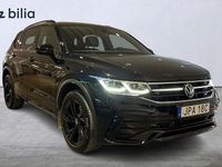 Begagnad VW Tiguan Allspace R-line 203 HK (149 kW) 2022 Svart SUV