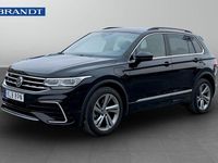 Begagnad VW Tiguan R-line 248 HK (182 kW) 2022 Svart SUV