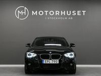 Begagnad BMW 118 M Sport 143 HK (105 kW) 2015 Svart Halvkombi