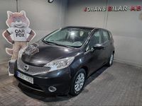Begagnad Nissan Note 80 HK (58 kW) 2013 Svart Halvkombi