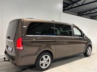Begagnad Mercedes V250 Avantgarde 190 HK (139 kW) 2016 Ljusbrun Minibuss