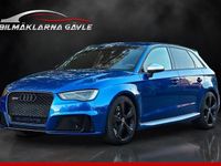 Begagnad Audi RS3 Sportback Comfort 367 HK (269 kW) 2015 Blå Halvkombi
