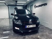 Begagnad VW Polo 90 HK (66 kW) 2011 Svart Halvkombi