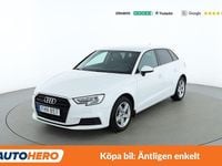 Begagnad Audi A3 Sportback Proline 150 HK (110 kW) 2018 Vit Halvkombi