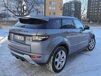 Begagnad Land Rover Range Rover evoque 190 HK (139 kW) 2014 Grå med svarta detaljer SUV