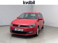 Begagnad VW Polo 85 HK (62 kW) 2011 Röd Halvkombi