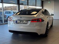Begagnad Tesla Model S Long Range AWD 397 kW (541 HK) 2020 Vit Halvkombi