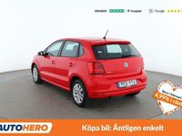 Begagnad VW Polo 91 HK (66 kW) 2015 Röd Halvkombi