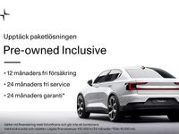 Begagnad Polestar 2 Long Range Dual motor 303 kW (413 HK) 2020 Grå Halvkombi