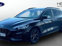 Begagnad Ford Focus ST-Line 125 HK (91 kW) 2022 Svart Kombi