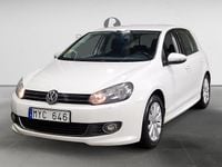 Begagnad VW Golf VII GT 140 HK (102 kW) 2012 Vit Halvkombi