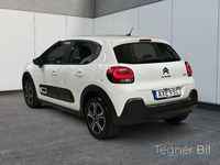 Begagnad Citroën C3 PureTech 83 HK (61 kW) 2021 Vit Halvkombi