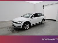 begagnad VW Golf Alltrack 4M 180hk Driver Assist Kamera Drag