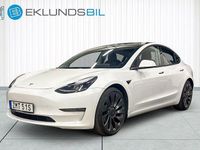 Begagnad Tesla Model 3 Performance 377 kW (513 HK) 2020 Vit Sedan