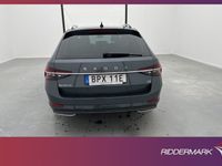 begagnad Skoda Superb iV Plug-in 218hk L&K Backkamera Drag Rattvärme