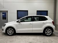 Begagnad VW Polo 86 HK (63 kW) 2011 Vit Halvkombi