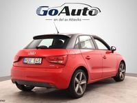 Begagnad Audi A1 Sportback Proline 86 HK (63 kW) 2013 Röd Halvkombi