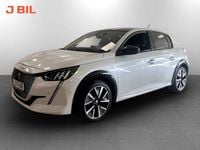 Begagnad Peugeot e-208 GT 100 kW (136 HK) 2022 Vit Halvkombi
