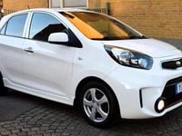 Begagnad Kia Picanto 67 HK (49 kW) 2016 Vit Halvkombi
