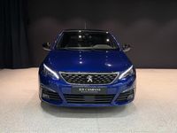 Begagnad Peugeot 308 GT-line 131 HK (96 kW) 2019 Blå metallic Halvkombi