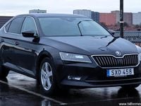 Begagnad Skoda Superb 190 HK (139 kW) 2016 Svart Sedan