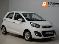 Begagnad Kia Picanto 68 HK (50 kW) 2013 Vit Halvkombi