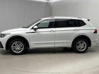 Begagnad VW Tiguan Allspace R-line 200 HK (147 kW) 2022 Vit SUV