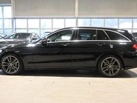 Begagnad Mercedes C220 AMG line 170 HK (125 kW) 2017 Svart Kombi
