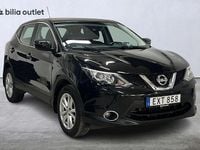 Begagnad Nissan Qashqai 116 HK (85 kW) 2017 Svart SUV