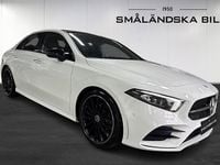 Begagnad Mercedes A200 Premium 163 HK (119 kW) 2019 Vit Sedan