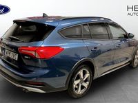 Begagnad Ford Focus Active 125 HK (91 kW) 2021 Blå Kombi