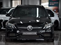 begagnad Mercedes C63S AMG AMGT AMG 510hk Pano HuD Navi Burmester