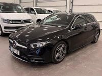Begagnad Mercedes A200 AMG 163 HK (119 kW) 2021 Svartmetallic Halvkombi