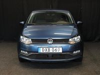 Begagnad VW Polo S 90 HK (66 kW) 2014 Blå Halvkombi