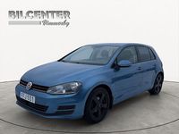 Begagnad VW Golf VII 105 HK (77 kW) 2014 Blå Halvkombi
