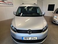 begagnad VW Caddy Skåpbil 1.6 TDI Euro 5 Låga mil Dragkrok