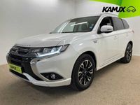 begagnad Mitsubishi Outlander P-HEV CVT Taklucka Backkamera GPS Rattvärme 203hk