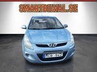 Begagnad Hyundai i20 Select 78 HK (57 kW) 2011 Blåmetallic Halvkombi