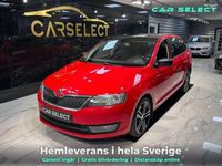Begagnad Skoda Rapid 106 HK (77 kW) 2015 Röd Halvkombi