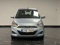 Begagnad Hyundai i10 69 HK (50 kW) 2011 Silver Halvkombi