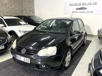 Begagnad VW Golf VI Trendline 102 HK (75 kW) 2008 Svart Halvkombi