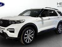 Begagnad Ford Explorer ST-Line 457 HK (336 kW) 2020 Vit SUV