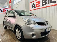 Begagnad Nissan Note 88 HK (64 kW) 2011 Silver Halvkombi