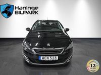 Begagnad Peugeot 308 Allure 120 HK (88 kW) 2016 Svart Kombi