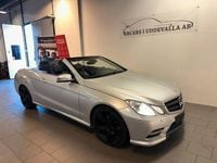 Begagnad Mercedes E200 AMG 185 HK (136 kW) 2013 Silver Cab
