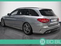 Begagnad Mercedes C220 AMG 170 HK (125 kW) 2016 Silver Kombi