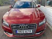 Begagnad Audi S7 Sportback 556 HK (408 kW) 2012 Röd Halvkombi