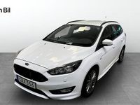 Begagnad Ford Focus ST-Line 125 HK (91 kW) 2017 Vit Kombi