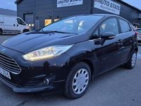 Begagnad Ford Fiesta Titanium 101 HK (74 kW) 2014 Svart Halvkombi