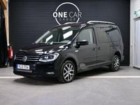 Begagnad VW Caddy Maxi Life Life 150 HK (110 kW) 2018 Svart Minibuss